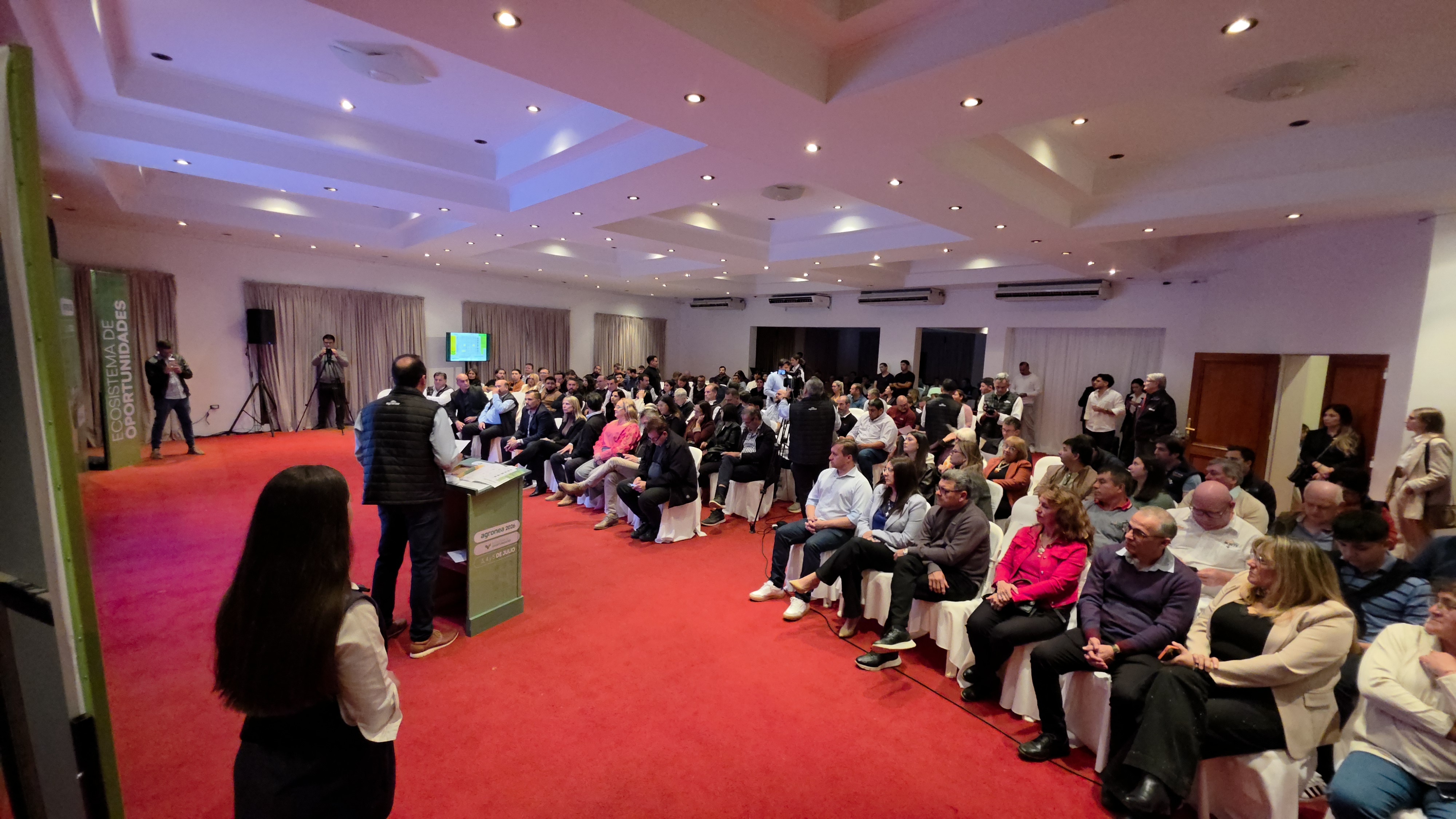 Se realizó el sorteo de stands para Agronea 2026